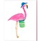 Beach Flamingo by Julie DeRice 12" x 15" Canvas Wall Art (Set of 2)